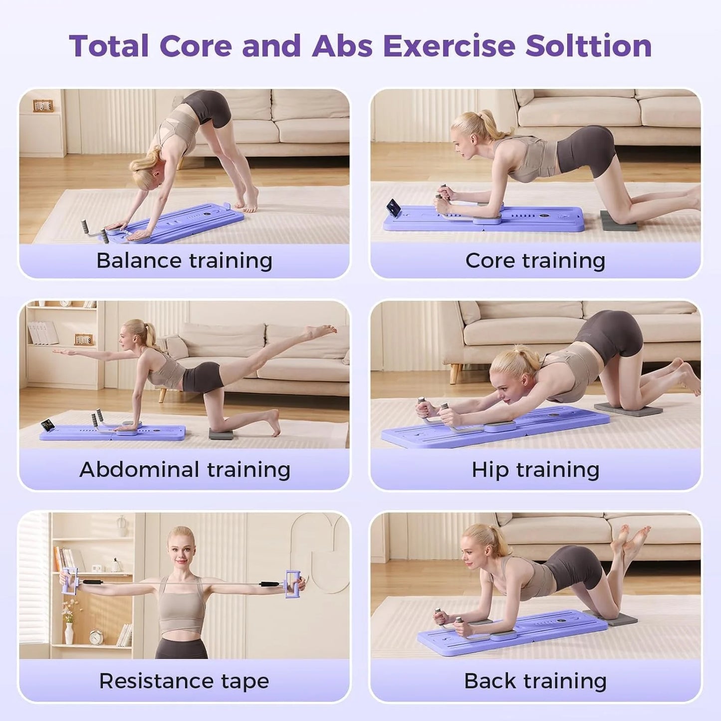 CoreFlex™ All-in-One Ab & Fitness Board ️🔥😍
